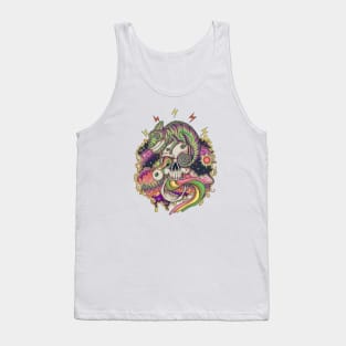 Coloring Death Tank Top